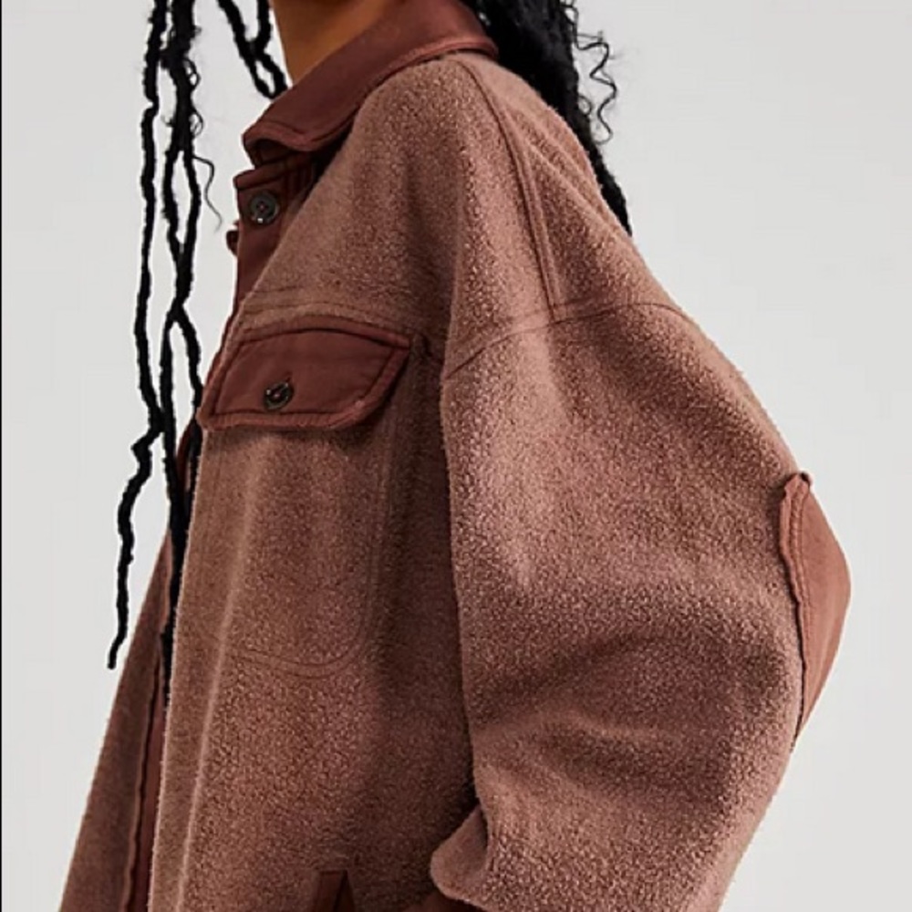 NWT Free People Ruby Jacket in Ginger Snap XS